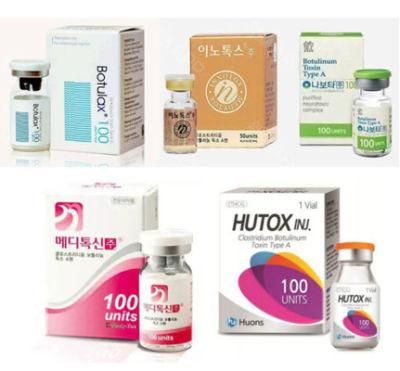 Korean Meditoxin 100 200 Units Hutox Nabota Innotox Botulax Rentox Botulax Neuronex Wrinkle Removal Botulinum