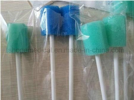 Dental Equipment Sticky Foam Pads Medical Sponge on a Stick