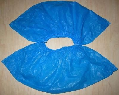 Medical Shoe Covers Non Woven Disposable CPE Shoe Cover with CE Certification