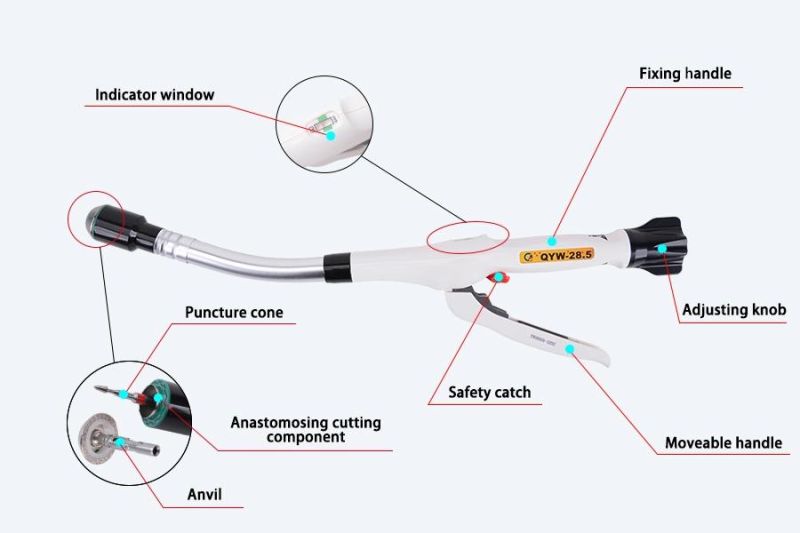 High Quality Intraluminal Instrument Disposable Tubular Stapler for Gastrointestinal Surgery
