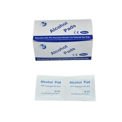 Disposable Alcohol Pad Non-Woven Alcohol Swabs70% Disinfection Alcohol Pre Pad