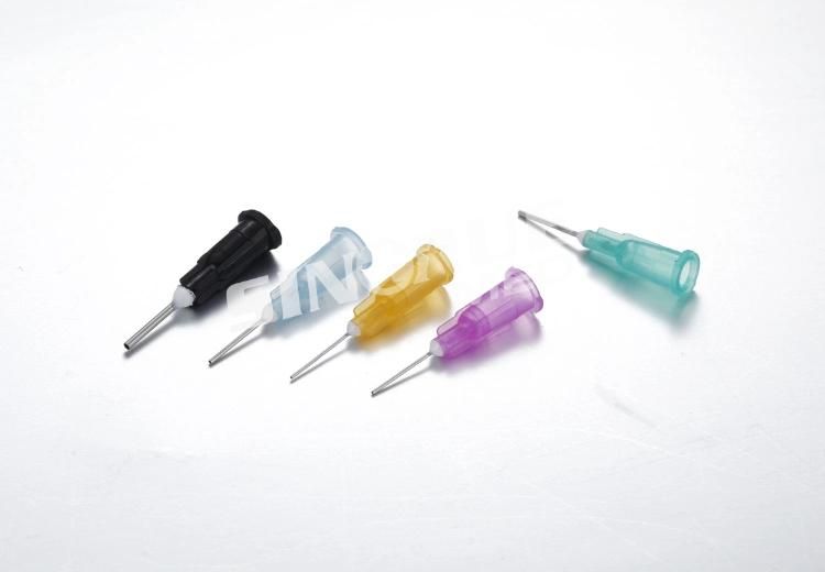 Hot Sale & High Quality Straight/Curved Disposable Medical Dental Needle