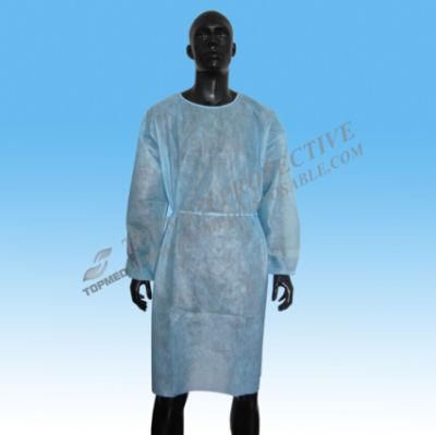 Nonwoven Disposable Apron, Medical Apron, Waterproof Apron with Long Sleeve
