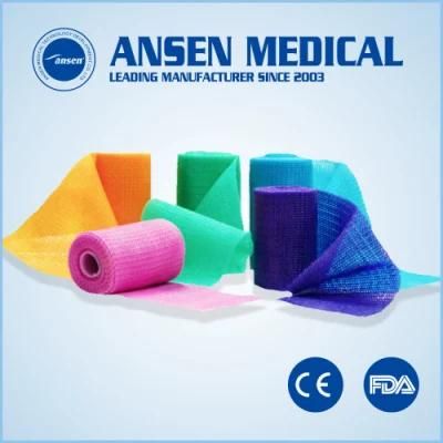 Orthopedic Fiberglass Bandage Hospital Use Orthopedic Fiberglass Casting Tape with Multi Color