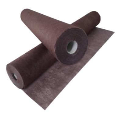 Brown Color Nonwoven Massage Table Cover Roll with Cross Line