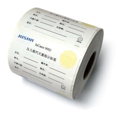 Jusha Steam Sterilization Indicator Label, Consumables, Chemical Indicator