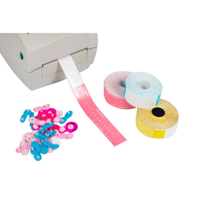 Hospital Adult Use Thermal Printable ID Wristband