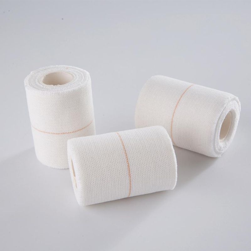 10cm*4.5m Cotton Waterproof Eab, High Quality Adhesive Elastic Bandage for Sports Support