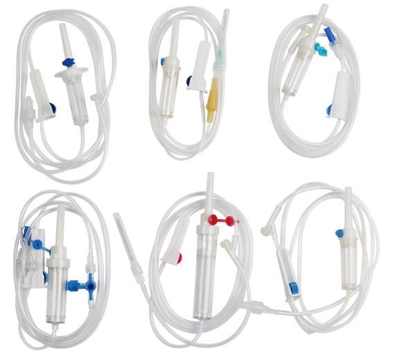 Wego Hot Sale Medical Disposable Infusion Set with Luer Lock IV Giving Set Price