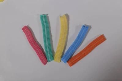 Disposable PP Non Woven Strip Clip Cap Bouffant Clip Cap PP Shoe Cove