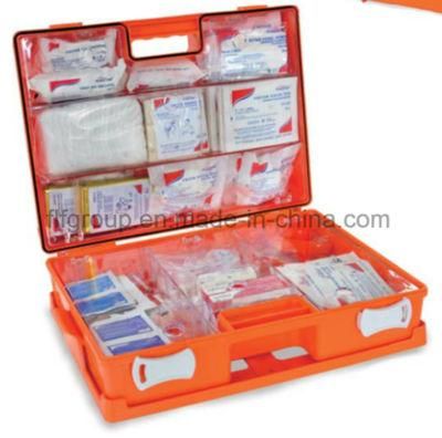 Office Wall Mount First Aid Box ABS Strong Plastic Medical Case Custom Storage First Aid Kit