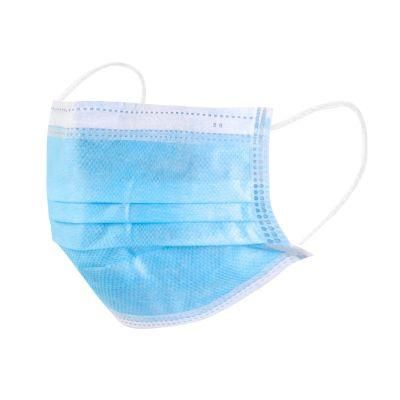 White List Certified 3-Ply Disposable Protective Medical Surgical Face Mask 3 Layer Non Woven Type Iir Face Mask