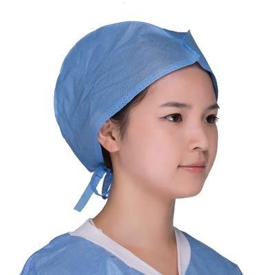 Disposable Nonwoven Doctor Surgeon Cap with Tie