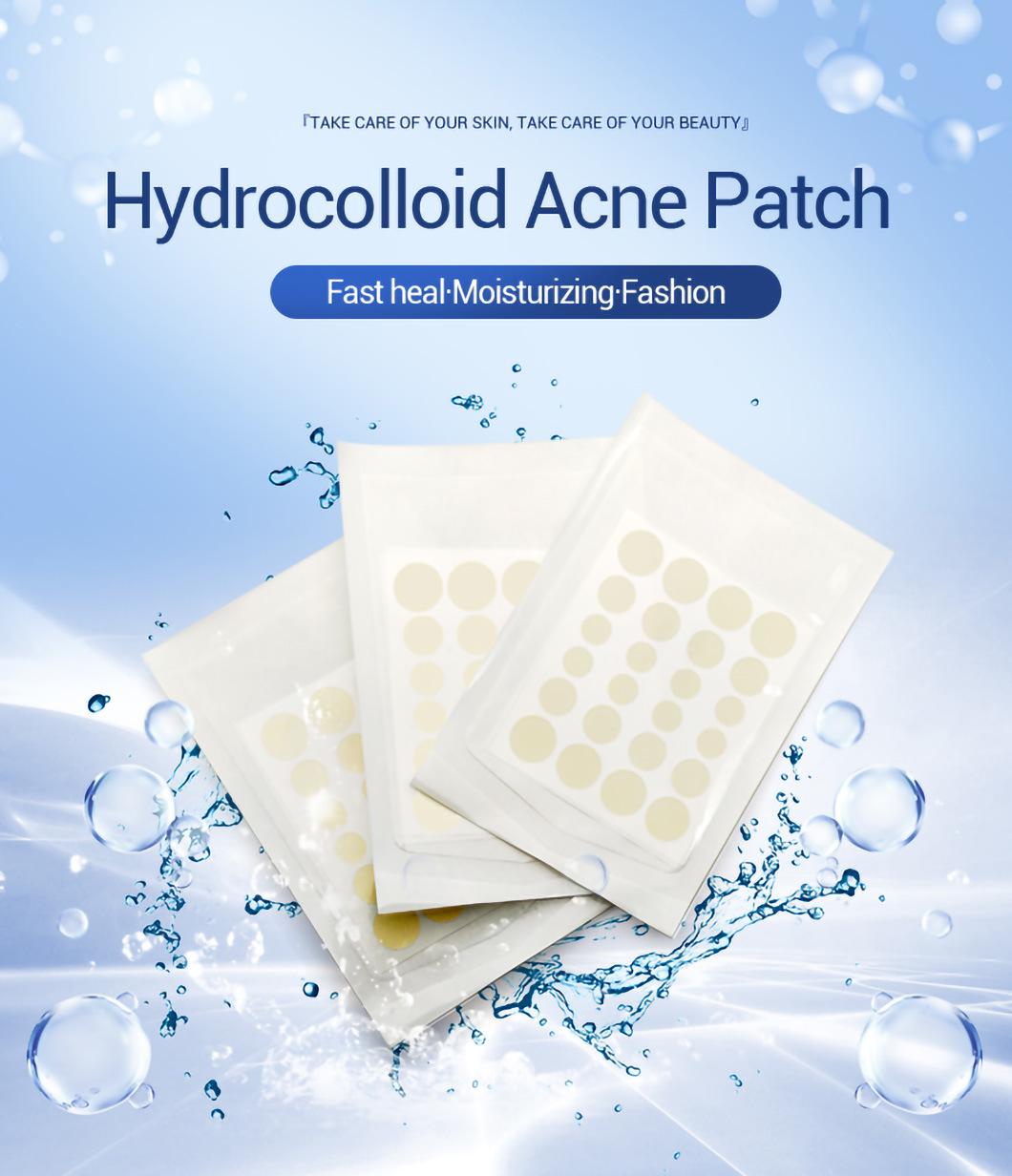 China Manufactory Patche Acne Treatment Hydrocolloid Colorful Pimple Patch