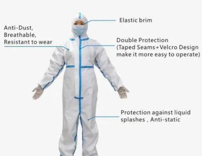 High Weight Medical Supplies Disposable Workwear/Protective Clothing