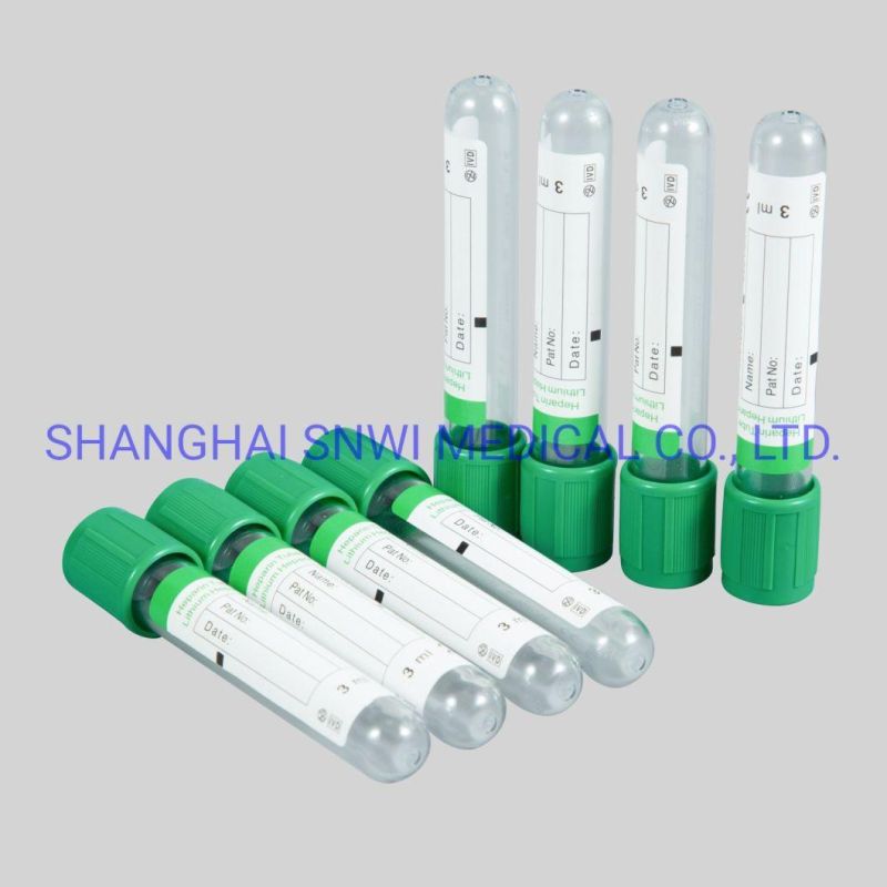 CE&ISO Certificate Medical Disposable Blood Collection Tube Pet Add Gel and Clot Activator