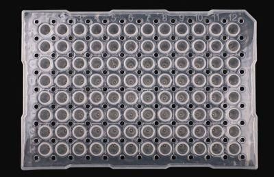 Lab Test Sterile Polypropylene 96 Well Cell Culture Multi-Well Plates
