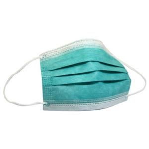 Surgical Disposable 3ply Face Mask Adjustable Nose Bridge with Manufacturer Price