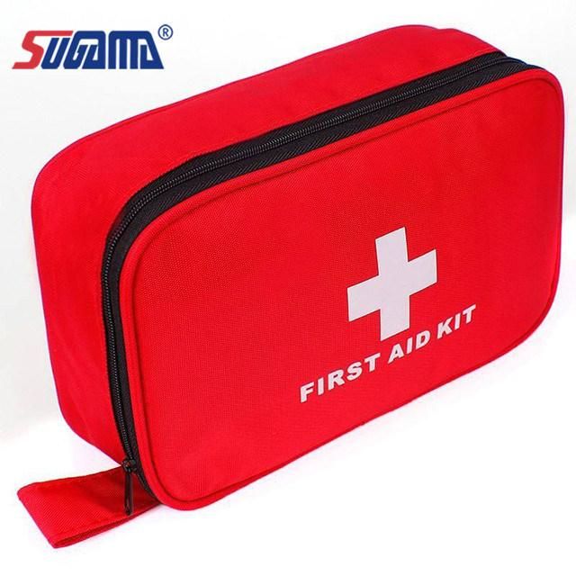 Red Medical Devices Equipment Medicine Storage Bag Custom Wearable Smart Security Surge Protection Handheld First-Aid Devices