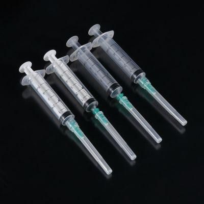 Hot Sale Disposable Syringe Ad Syringe 5ml Auto-Disable Syringe with Needle