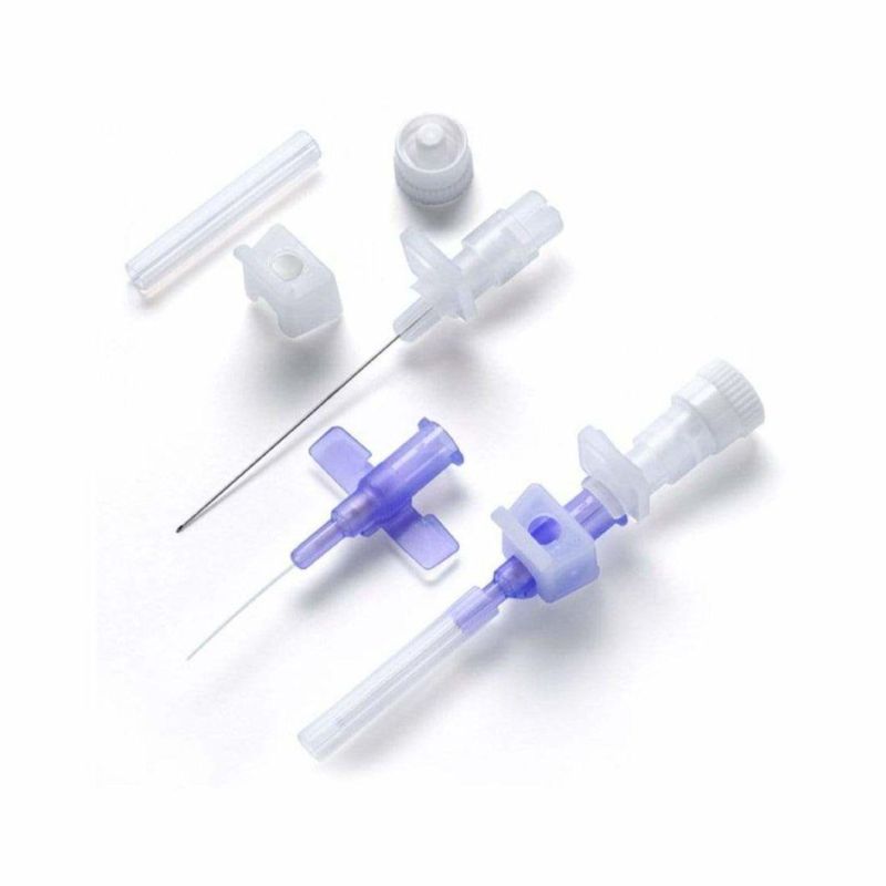 Factory Price Disposable IV Cannula with or Without Wings Valve with CE ISO13485 Certificate