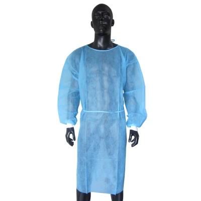 Cheap 17g Non Woven PP Isolation Gown, Visitor Gown