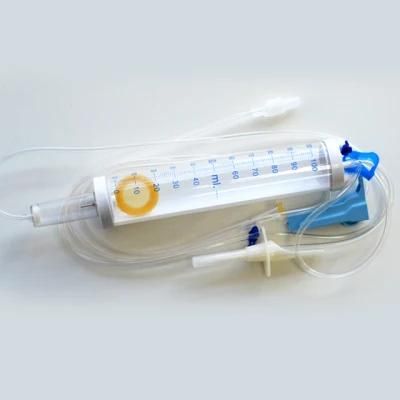 Disposable 100ml 150ml IV Pediatric Drip Microdrip Burette Type Apparatus Infusions Set with Burette for Children