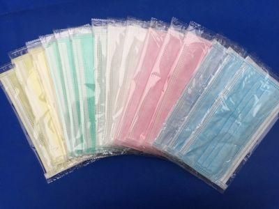Disposable Face Mask Dust Mask Colorful Face Mask