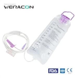 Medical PVC Enteral Feeding Bag 1000ml 1200ml