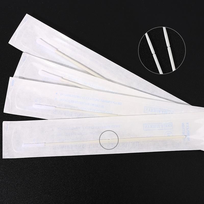 Rapid PCR Test Nylon Flocked Nasal Swab Nasopharyngeal Sample Collect Swab