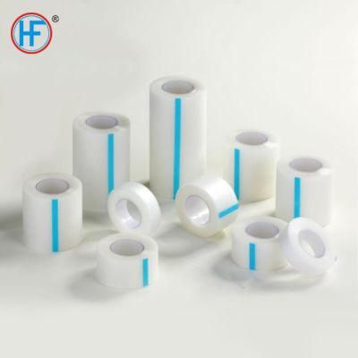 Mdr CE Approved Chinese Manufacturer Transparent Adhesive Soft Medical Tape for Patient