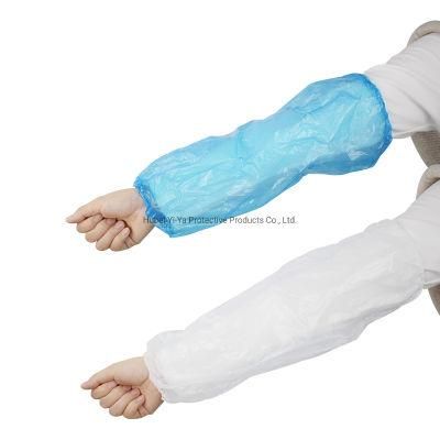 Disposable Plastic PE Sleeve Cover with Different Colors Available