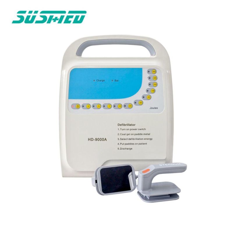 Medical Equipment Portable Monophasic Biphasic Aed Automated External Defibrillator