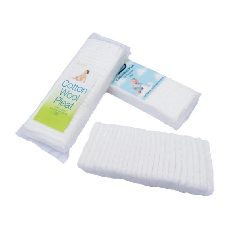Disposable Medical Surgical Absorbent Bleached Zigzag Cotton