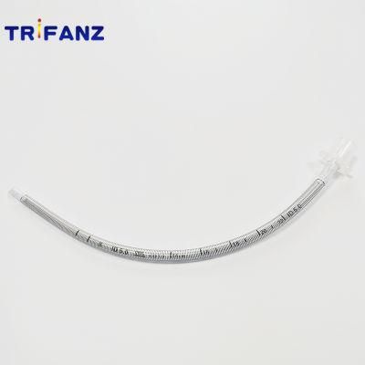 Disposable PVC Reinforced Endotracheal Tube Without Cuff
