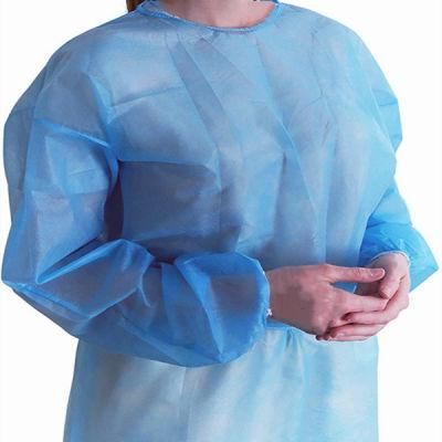 30 Gram Lightweight Yellow Breathable Isolation Gown