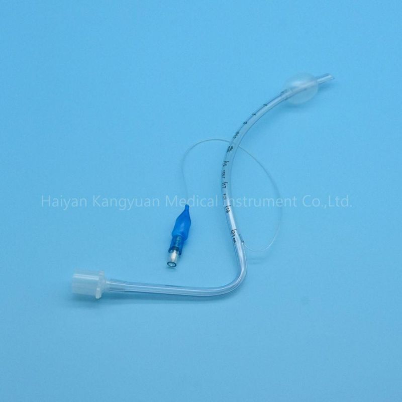 Nasal Preformed (RAE) Endotracheal Tube PVC for Single Use Cuffed or Uncuffed