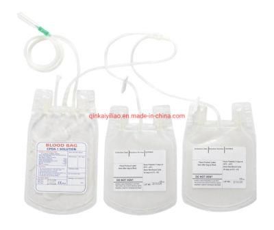 Disposable Medical Quadru-Ple Blood Bag (QC-250A)