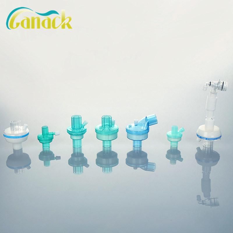 Disposable Medical Breathing Heat and Moisture Hme Filter with ISO CE