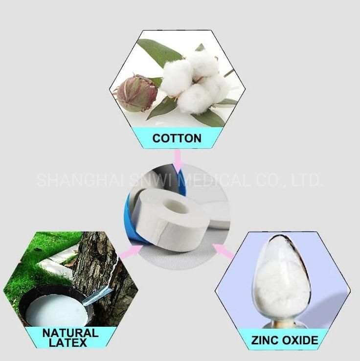 CE&ISO Certificate Approved Hot Sale Zinc Oxide Plaster with Tin Packing