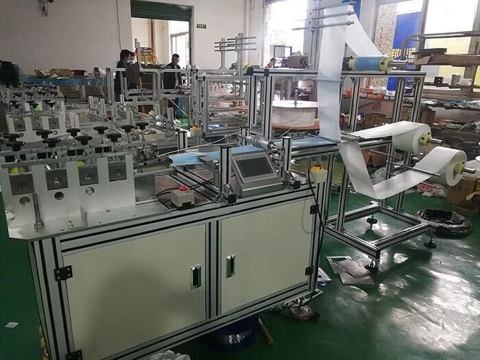 Semi Automatic Disposable Face Mask Making Machine