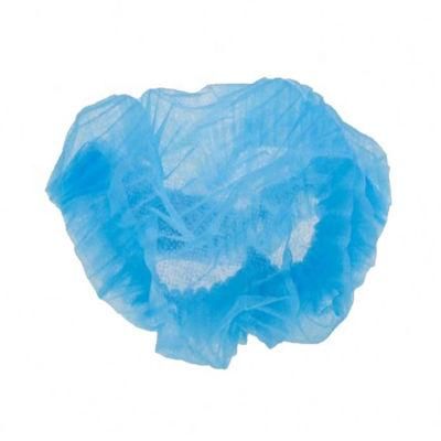 Disposable Nonwoven Cap Clip Cap Mop Cap PP Cap Pleated Bouffant Cap Hospital Cap Strip Cap Crimped Cap Single Elastic Double Elastic