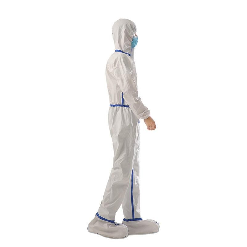 Hospital ICU Police Protective Safety Coverall Suit Waterproof Full Body Protection Suit