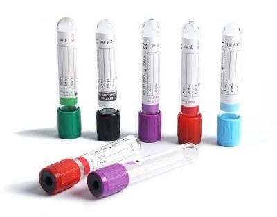 High Quality Medical Purple Glass Disposable Sterile Vacuum Blood Collection Test Tube