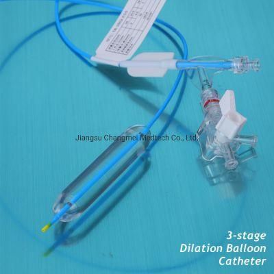 3 Stage Wireguided Dilatation Balloon Catheter for Endoscopy