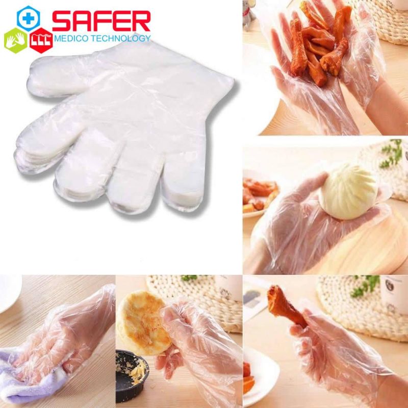 Eco-Friendly Disposable Plastic TPE Gloves