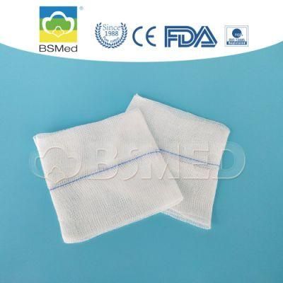 100% Raw Cotton Medical Supply Non-Sterile Swab Sponge Gauze