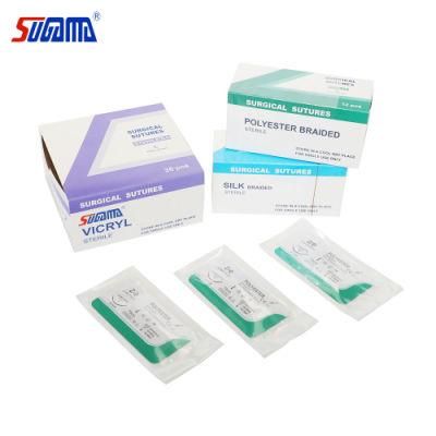 High Quality Low Price Surgical Suture with Needle