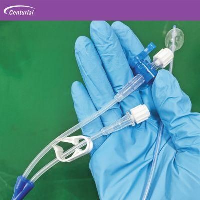 High Level Safety Silicone Hsg Catheter for Easy Insertion in The Obstetrics Operation