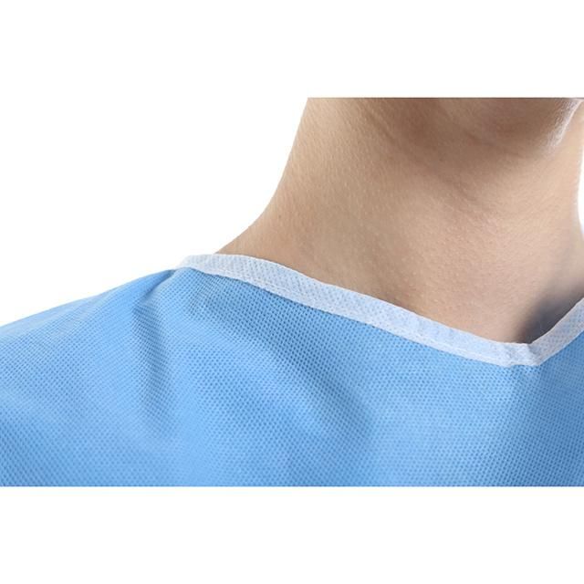 Disposable Eo Sterile SMS Surgical Gown for Hospital Operation Use AAMI Level 2/3